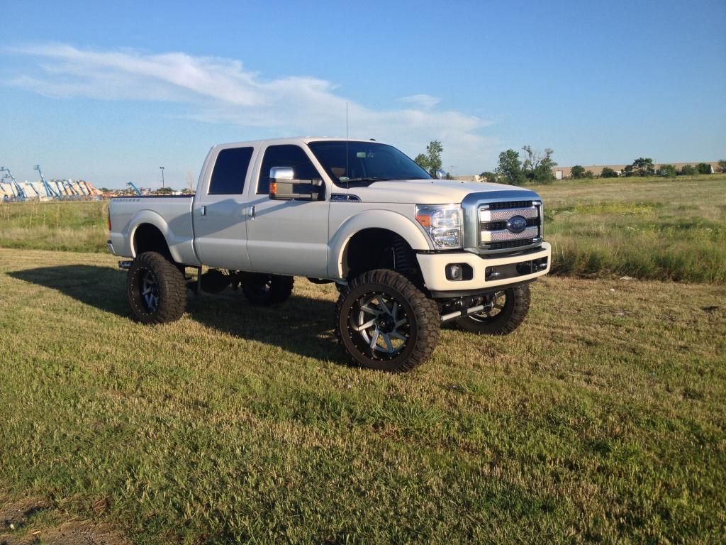 2014 F250 Platinum Pearl White Ford Powerstroke Diesel Forum